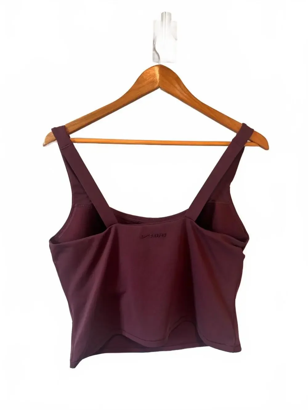 NIKE x SKIMS Limited Edition Womens 2X Currant Matte Sports Bra Athletic Crop